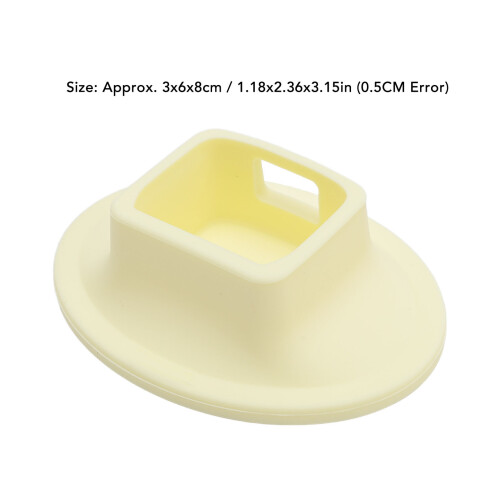 Pocket 3 Silikon-Desktop-Halterung 3x6x8cm Gelb 1