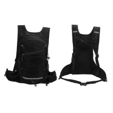 Waterproof Nylon Bike Backpack 10L Folding Lightweight Outdoor Hiking Black