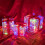 Christmas Light Gift Box LED Light Christmas Box Decorations Christmas Tree Home Lawn Decorations A 3
