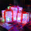 Christmas Light Gift Box LED Light Christmas Box Decorations Christmas Tree Home Lawn Decorations A 6