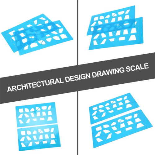 2 Pcs Sheet Metal Duct Fitting Template Reusable Stencils for Drawing  Sheet Metal Fitting 1