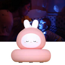 Baby Nursery Night Light Rechargeable Tap Control Soft Light for Kids Room DC5V
