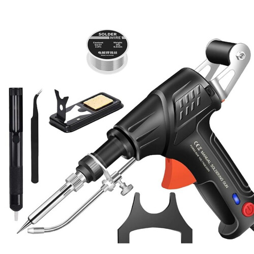 Rectionrae Internally Heated Industrial Welding Tools, Rectionrae  Set,Multi-Function Soldering Iron Black,US Plug