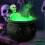 Halloween Decorations Indoor, Maker Halloween Witches Cauldron Black Plastic Cauldron with for Decor 3