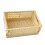 Mini Foldable Plastic Storage Basket 25.3x16.5x10cm Light Yellow 8
