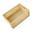 Mini Foldable Plastic Storage Basket 25.3x16.5x10cm Light Yellow 11