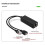 48V to 5V USB Interface PoE Splitter Ethernet 802.3Af /At PoE Power Supply Module for IP Camera Electronic Equipment 7