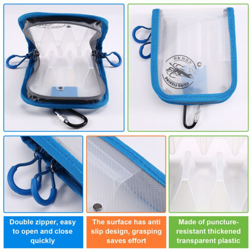 Fishing Lure Wrap Clear Lure Covers for Rod Fabric Hook 2