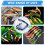Fishing Lure Wrap Clear Lure Covers for Rod Fabric Hook 7