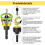 6-Piece Countersink Drill Bit Set, Pre-Drilling and Countersinking in One Step, with Depth Stop, 1/4 Inch Hex Shank 5