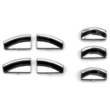 For ML GL W166 X166 C W204 E W212 GLK X204 Class Door Lift Button Stickers ABS Chrome Trim Accessories