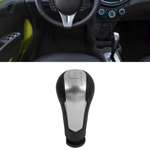5 Speed Gear Shift Knob Lever Shifter Handle Stick for  Spark 2011-2016 Chrome