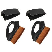 2X Professional Anti-Static for LP Vinyl Record Cleaner Brush Turntable Dust Remover Brush Cleaner for CD Player