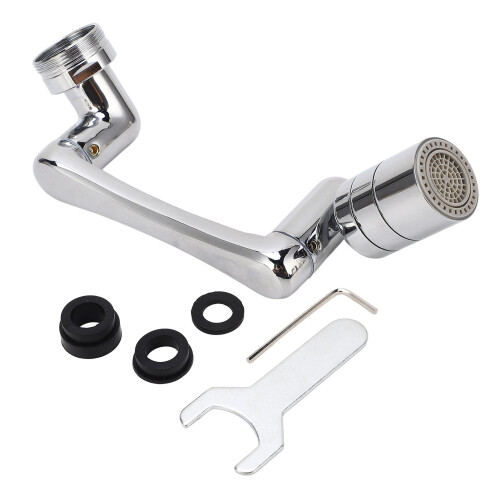 1080 Brass Rotating Faucet Extender with 2 Modes, 1.8GPM 2