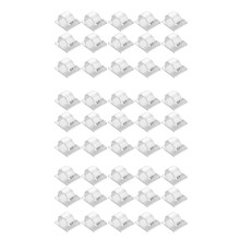 Hooks for Outdoor String Lights Clips 45 Pack Clips Clear Light Hook with 45 Waterproof Adhesive Backing