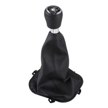 Black for Great Wall Hover H5 Car Manual 5 Speed Gear Shift Knob Lever Gear Shift Lever Dust Cover