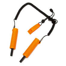 Picador de Gelo Antiderrapante Quebra-Gelo EmergêNcia Resistente Leve Equipamento de ProteçãO PortáTil ProteçãO de Inverno Pesca, Laranja