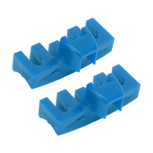 Badminton-Saitenspannung-Verteiler 2er-Pack – Tennisracket-Reparaturwerkzeug Blau