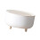 Desktop Trash Can PP, 260 g, 12.7 x 19.5 cm 1