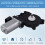 67628362063 Car Front Left Window Regulator Motor Power Window Motor for  3' X5 Z4 E46 E53 E85 1997-2009 6
