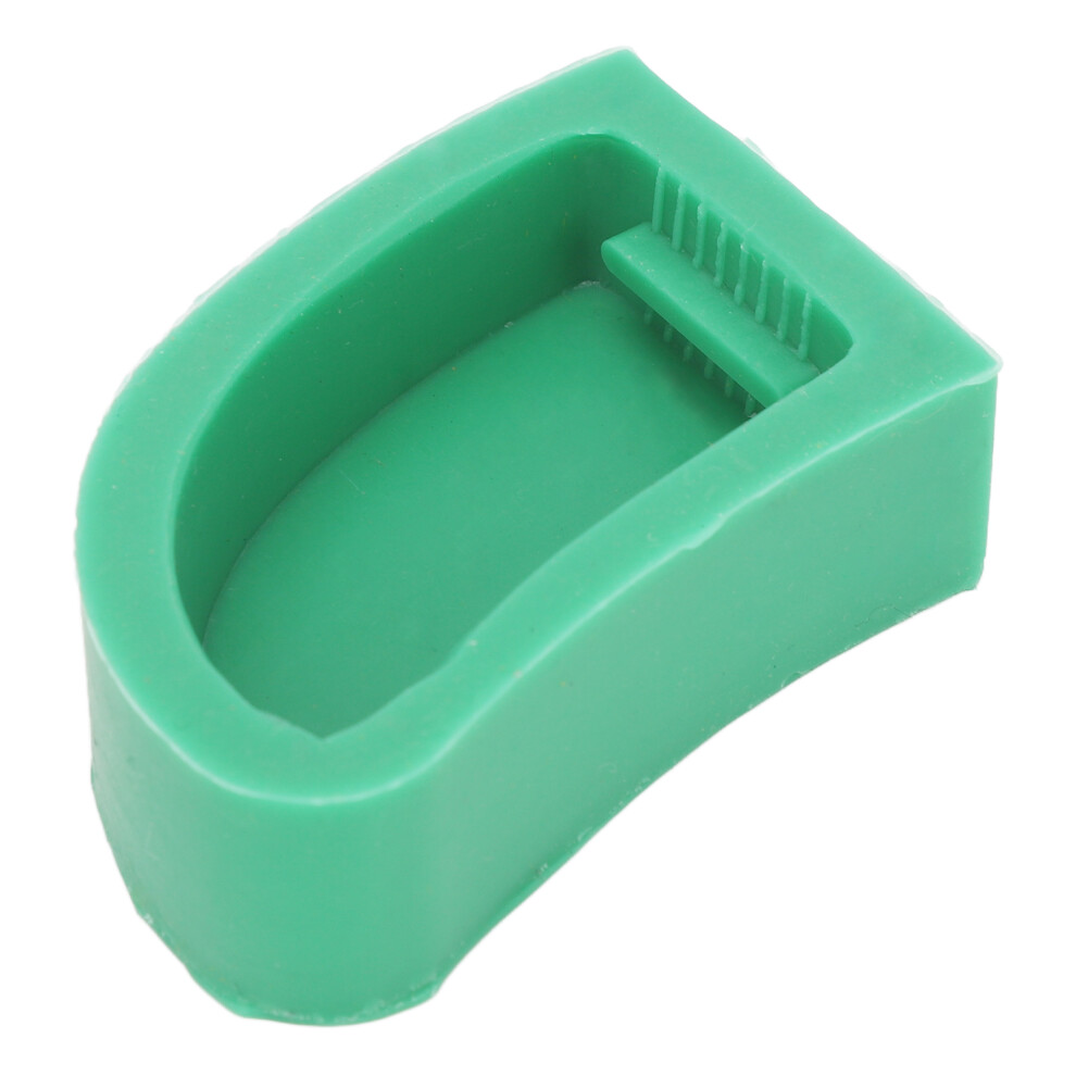 Dental Silicone Plaster Model Base Mold 5.5x3.5cm Green Impression Material
