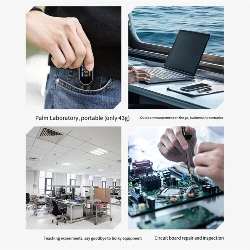 LT1   Tweezer  Tester ERP ESR Tester Digital Resistance Capacitance Inductance Continuity Diode Test 1