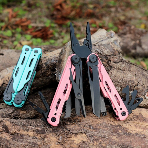 Multi-Function Tool Folding Pliers Needle-Nosed Pliers Multi-Function Small Pliers Outdoor Emergency Survival Gadgets B 2