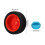 4pcs 1/10 RC Rubber Tires Set 70mm Durable Buffering Red 4