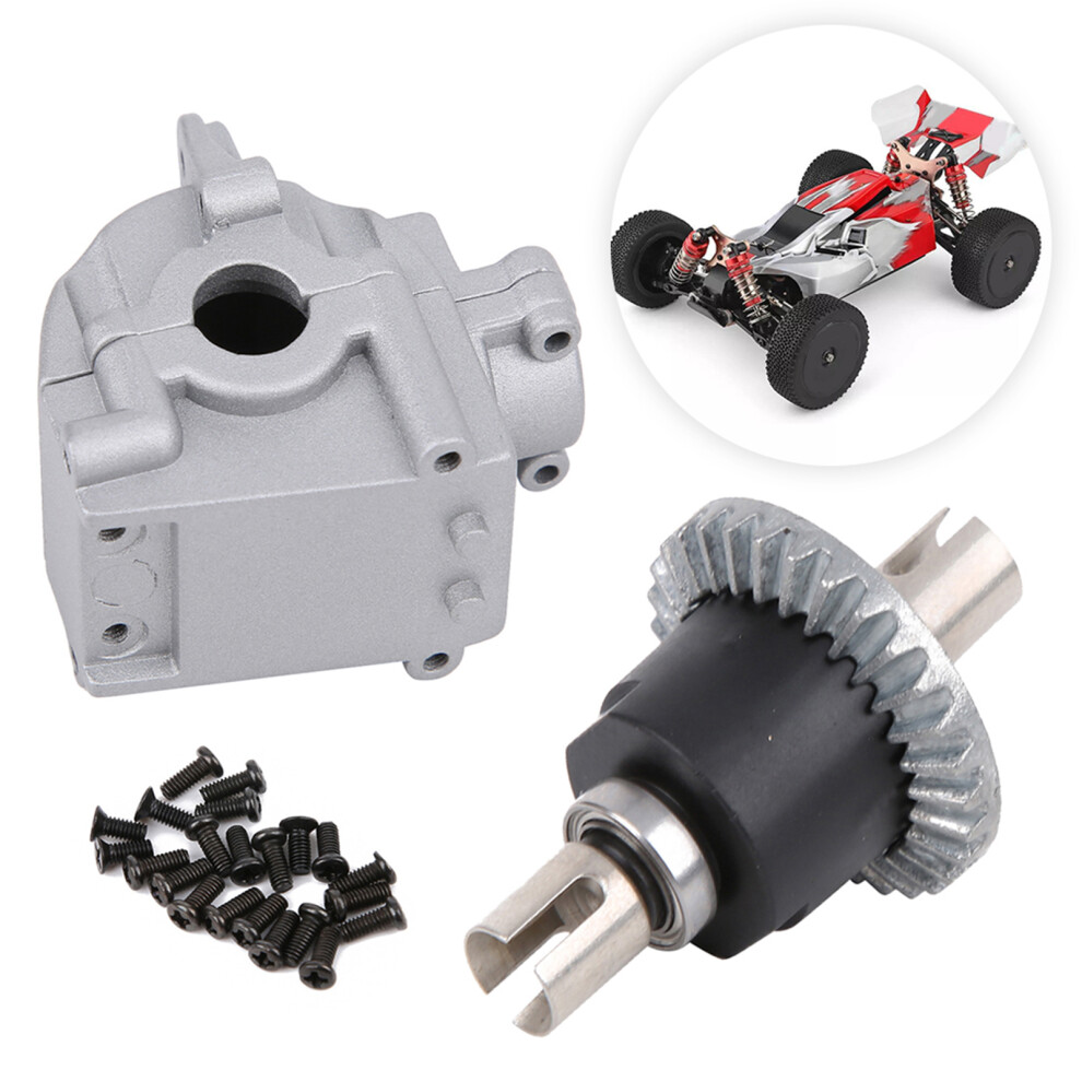 Durable Differential Gear & Shell Cover Fit For Wltoys 144001 1/14 Rc Car Model 3741389438011