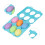Matching Egg Shape Color Sorting Educational Toy for Kids, Age 3+ 11