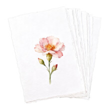 (50pcs) 300GSM A6 Watercolor Paper for DIY & Greeting Cards