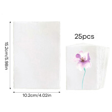 (25pcs) 300GSM A6 Watercolor Paper for DIY & Greeting Cards