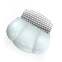 Haarschneide-Kamm für Haustiere zum Entfernen von Haaren und Knoten, Minz-Massagegerät, Kunststoff