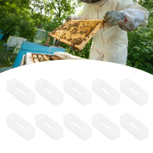 10PCS Plastic Beehive Frame Spacer, 3.5x1.1cm Beekeeping Tool