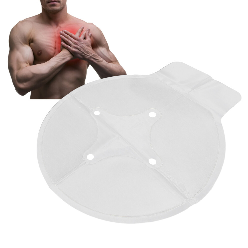 Vented Chest Seal with 4 Vents, ABS Material Emergency Wound Dressing