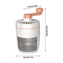 (Pink) Portable Ice Shaver for Home & Outdoors