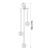 (1408 Clip On) Luxury Stud Hoop Earrings for Banquet & Travel