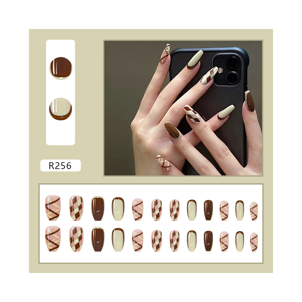 Reach-Tools (Standard) Stick-On Nails Kit With Glue For Diy Manicure