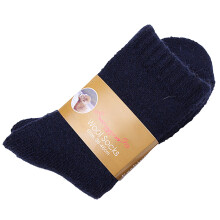 (Navy Blue) Women\'s Wool Winter Socks - Warm Crew