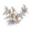 (Blue) Floral Lace Fabric Patch DIY Craft Supply 1