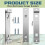 (2 Set) Rustproof Garden Bird House Hanger Bracket 1