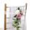 Silk Flower Chair Back Decor60x20cm Pink 1