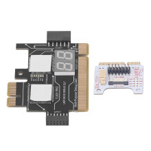 Post Test Motherboard Diagnostic Card Kit, Black, 78x51.8mm