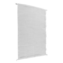 Retractable Indoor Pet Gate Portable Safety Fence 28.3x70.9in White
