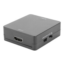 HDMI2AV Mini HDMI-zu-AV-Konverterbox 1080P Schwarz