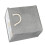 Fabric Storage Hamper Cotton Cloth Laundry Basket Grey 2