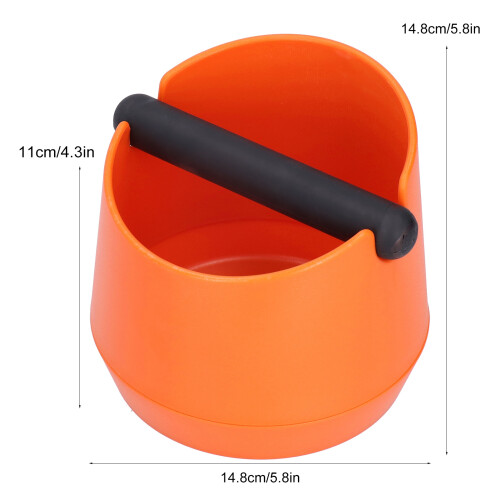 Coffee Grind Dump ShockAbsorbent Knock Box 14.8cm NonSlip Base 2