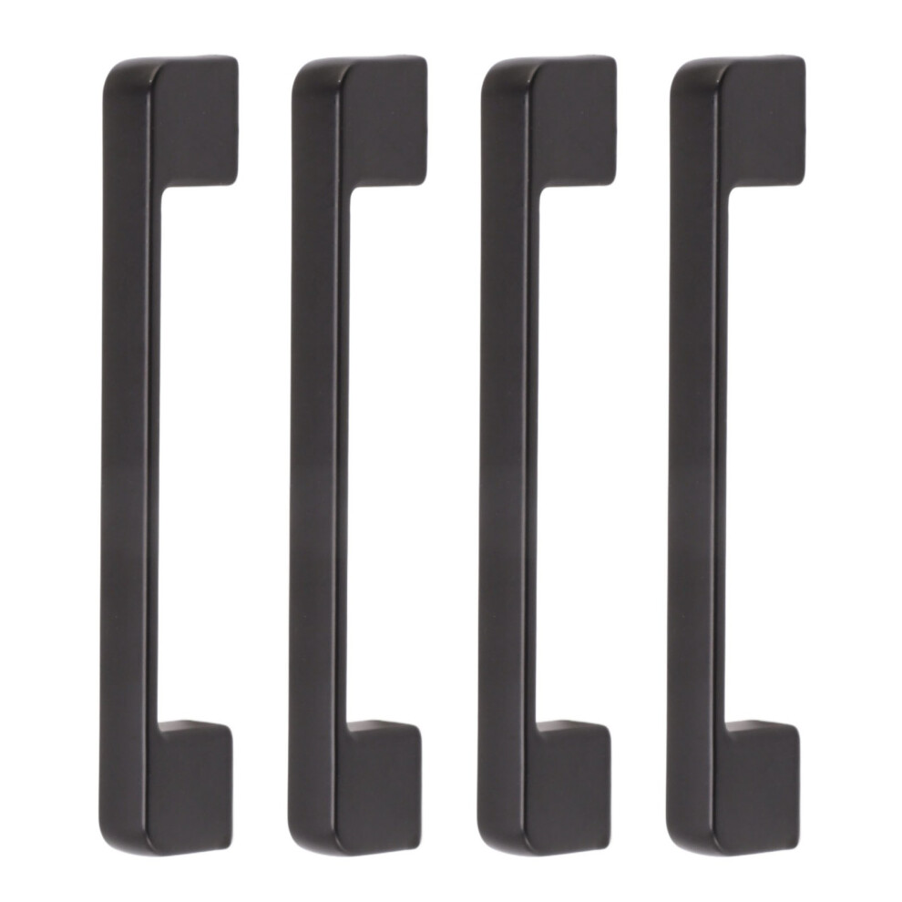 Aluminum Alloy Matte Black Cabinet Drawer Handles 136Mm 8711389440463