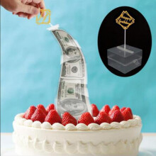 Funny Birthday Cake Topper Money Box Mold