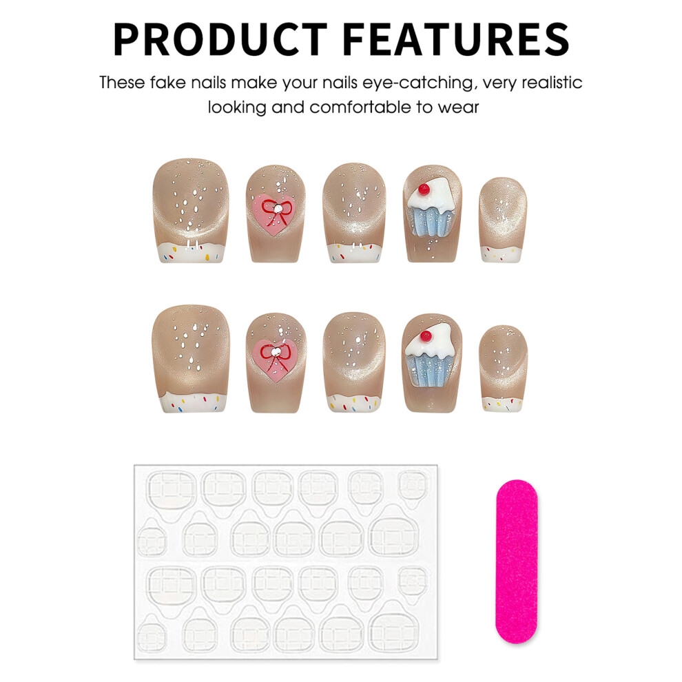 Reach-Tools (M) Cat Eye Press On Nails - Durable & Stylish